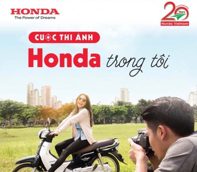 Honda tổ chức cuộc thi ảnh “Honda trong tôi”