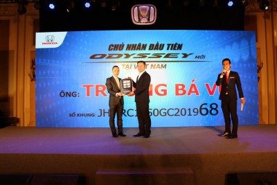 Honda Việt Nam chính thức giao Honda Odyssey cho những chủ nhân đầu tiên!
