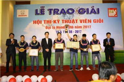Honda Việt Nam tổ chức Hội thi “Kỹ thuật viên Sửa chữa xuất sắc năm 2017”