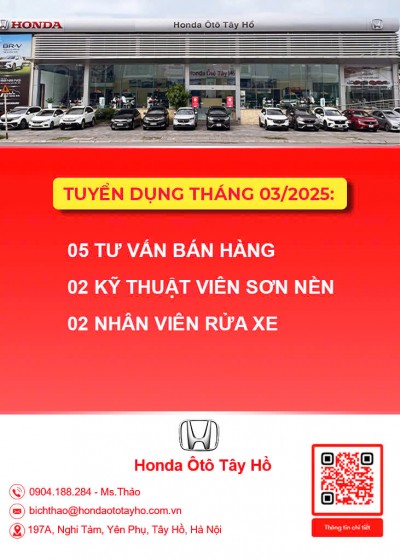 THÔNG BÁO TUYỂN DỤNG