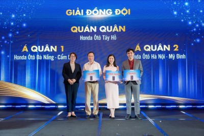 HONDA ÔTÔ TÂY HỒ TỎA SÁNG TẠI HỘI THI NHÂN VIÊN BÁN HÀNG XUẤT SẮC 2026